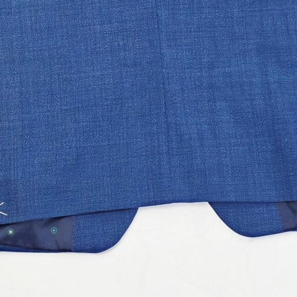 Tommy Hilfiger Size 46R Mens Blue Sport Jacket Blazer Wool Blend Two Back Slit - Picture 14 of 15